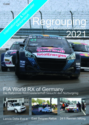 Cover Regrouping - Das Motorsport Jahrbuch 2021